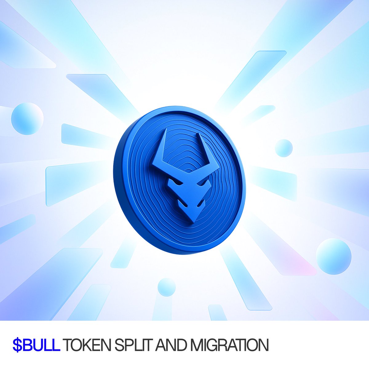 Bullieverse's tweet image. $BULL → @Base 🔹
We are proposing the biggest change in Bullieverse history. 🚨
$BULL 2.0 enables us to go Base-native, unify the token, reward the strongest bullievers, and aim Bullieverse directly at the center of emerging crypto culture .🐂⚡
Full proposal goes to…