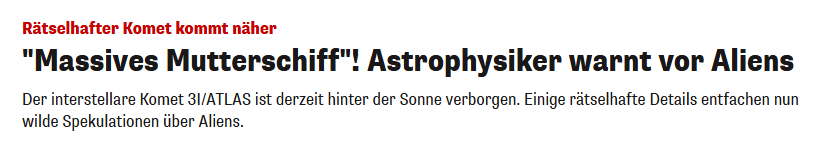 Endlich, es ist so weit.