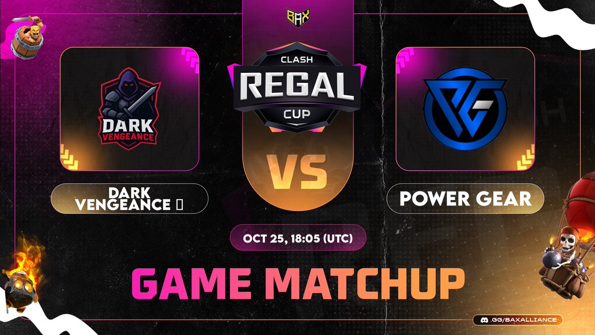 🔴 ESTAMOS EN DIRECTO

🥳 Doble guerra para hoy!!

🏆 Clash Regal Cup - Hornets Cup

⚔️ Dark Vengeance 🆚 Power Gear
⚔️ RNG x Guerrilla 🆚 Ice Cream Bros

💪 os espero 

👉 twitch.tv/sply97