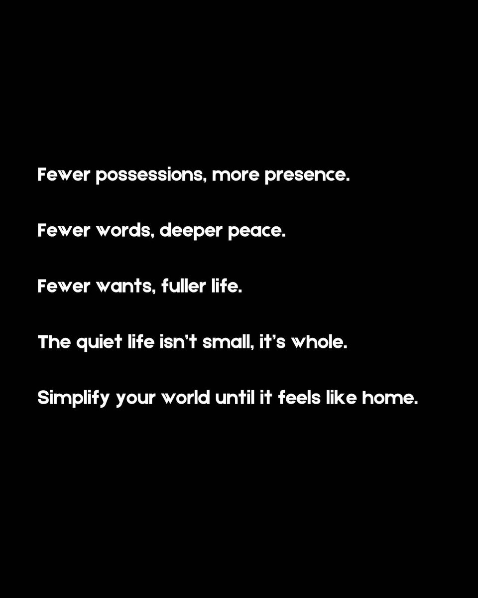 doseofdao's tweet photo. You Don’t Need More to Feel Full.
#simplicity #minimalism #innerpeace #stillness #wisdom #philosophy #meditation #quietmind #spiritualgrowth #lifepractice #doseofdao https://t.co/VYQJQfyZgK