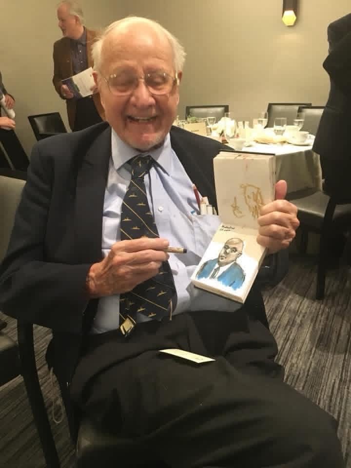 NichOliver401's tweet photo. I’m saddened to learn the news that my friend and America’s great patriot passed away at 101 years young. May God embrace Ambassador J. William Middendorf II. I thank him for his friendship and mentorship to me and for his devoted service to our nation. He will be forever missed. https://t.co/BBYc1Byw5B