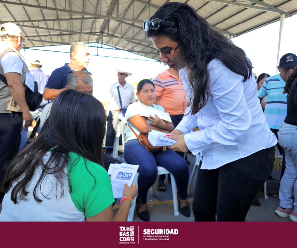 La #SSPCTabasco formó parte de las Jornadas de Atención al Pueblo en Territorio, actividad encabezada por el Gobernador del Estado, Javier May Rodríguez, este sábado en la Villa Ignacio Allende, municipio de Centla.

facebook.com/share/p/19oFPi…
