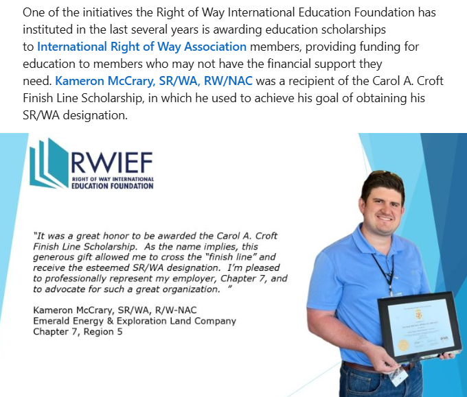 Right of Way International Education Foundation tweet media