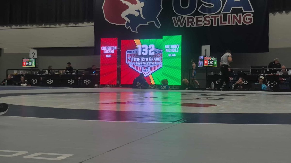 Congrats to senior captain Anthony Nichols on his runner-up finish at Pre-Season Nationals at 132lbs. Battled through at tough bracket with 104 wrestlers.