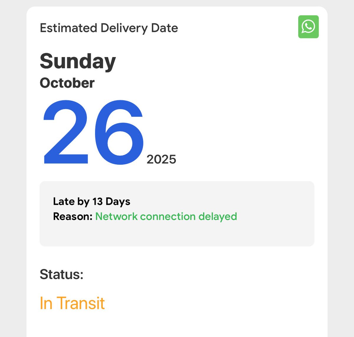 RushikaPatel15's tweet photo. @moontoys11 13 DAYS LATE! We bought from a #SmallBusiness to support #MakeInIndia &amp; #VocalForLocal, but our order is stuck. issue? @Shiprocket_in's poor logistics and zero buyer support.
All we get are automated message: contact your seller. huge barrier for MSMEs.
@PMOIndia @NITIAayog https://t.co/HraenqT4LY