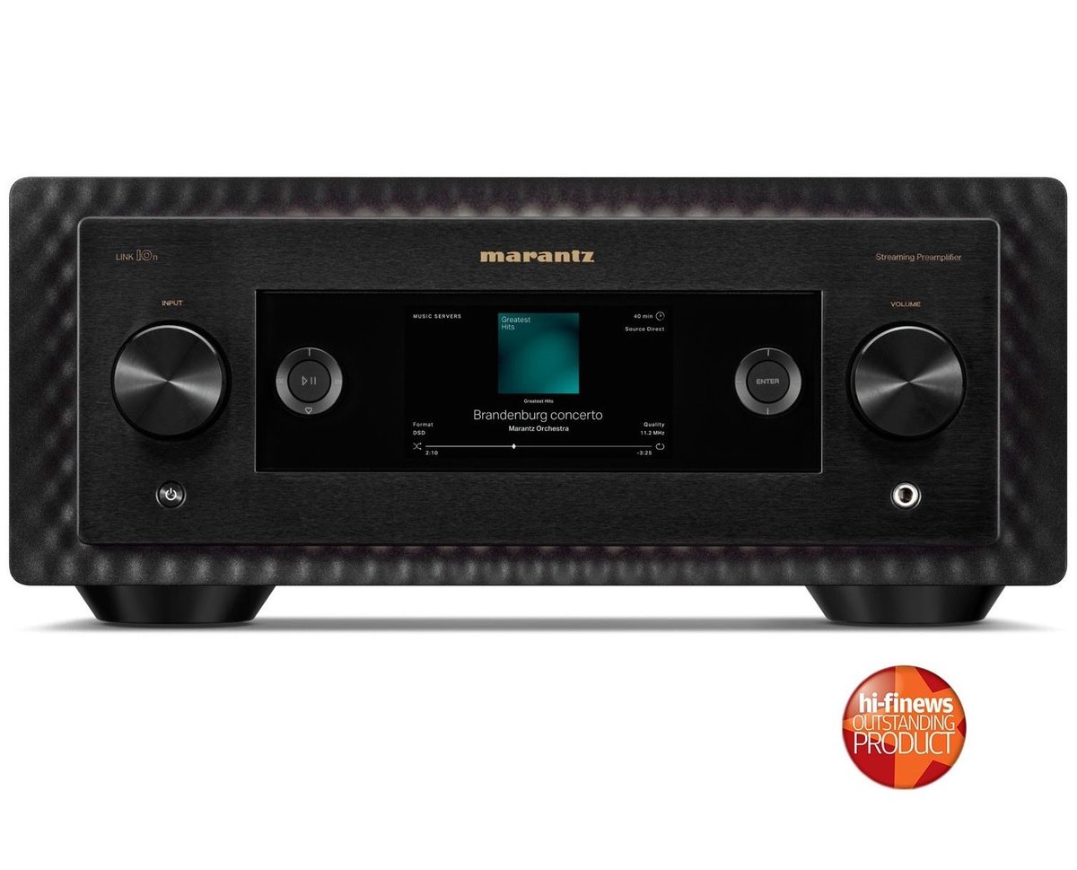 Marantz Link 10n - Το ΑΠΟΛΥΤΟ network player: Περιοδικό ΗΧΟΣ 4,98/5 κορυφαία βαθμολογία.

Ξεχάστε τα "άδεια" δήθεν HiEnd streamers απο Ηong Κong, Κορέα, Κίνα ή ... Αγγλία κλπ. Το Marantz Link-10n ειναι ο ορισμός της hiend σε κατασκευή και ηχητικό αποτέλεσμα.

Δείτε το, ακούστε το