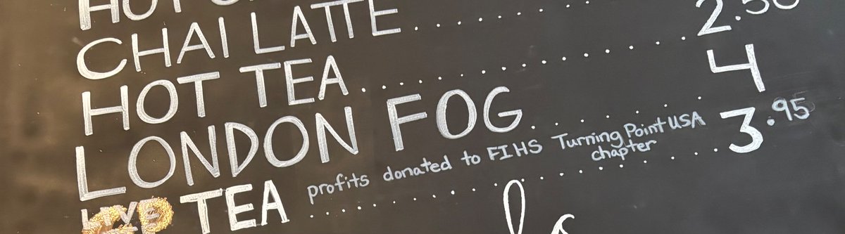 Wife just sent me this from a local coffee shop nearby 🥹 <a href="/TPUSA/">Turning Point USA</a> <a href="/tpaction/"></a> <a href="/AndrewKolvet/">Andrew Kolvet</a>  <a href="/BlakeSNeff/">Blake Neff</a> <a href="/tylerbowyer/">Tyler Bowyer</a> <a href="/JackPosobiec/">Jack Posobiec</a>