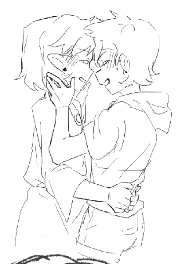 END_inouekuro's tweet image. It's been a long time from drawn on Magma last time !I like the smooth touch on canvas &gt;w&lt;
#Lumity