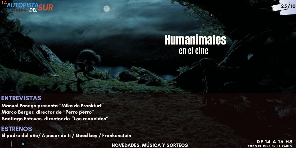 HOY! en un rato...

🎬 TODO EL CINE EN LA RADIO 🎞️

Estrenos, recomendaciones, entrevistas, música, sorteos ¡y mucho más!

L@s esperamos! por <a href="/AM750/">LA 750</a>