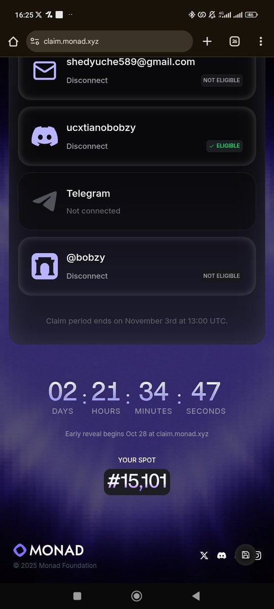 This is the longest 2day I've ever experienced in my life 
It feels like we're months away 
Gmonad 💜💜🚀