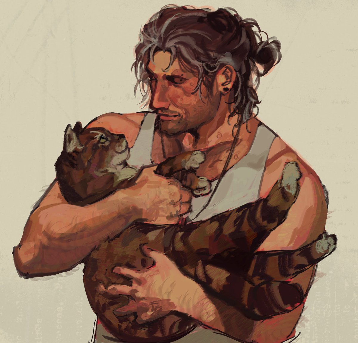 realized i never posted these arts of my tim stoker on here..... lonely!tim au upon ye