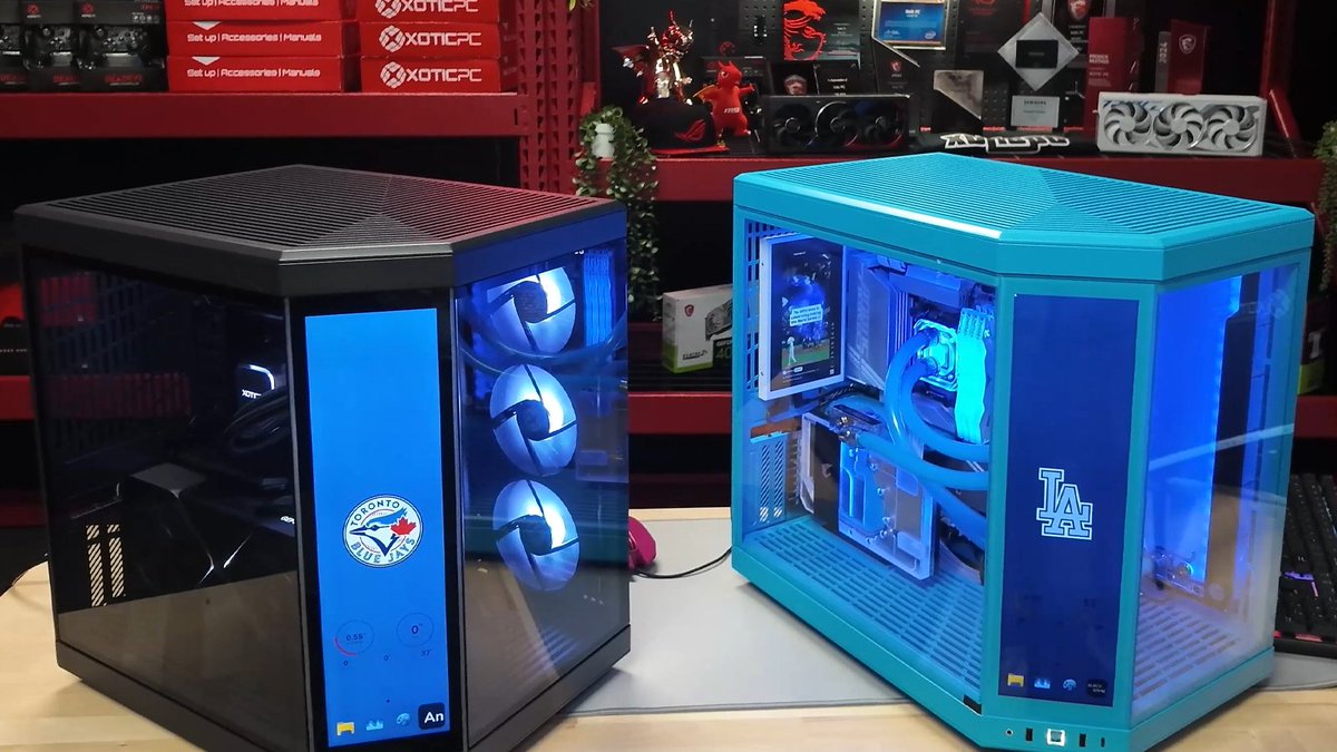 XoticPC's tweet image. Who you got, LA or Toronto?

#CustomPC #PCBuild #PCGaming #WorldSeries #Dodgers #BlueJays