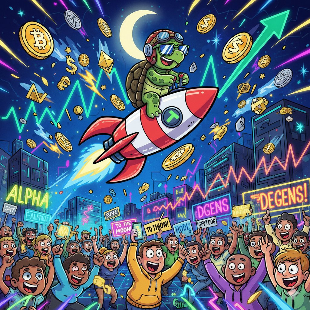 🚀💎 We’re climbing fast, fam! 💎🚀

We’re now 98 followers on X and 135 members in our Telegram! 🔥 The community is growing crazy and the next wave is just getting started…

Don’t miss out — get in early, ride the hype, and join the movement! 🌕💥

#CryptoFam #TurboTurt #FOMO