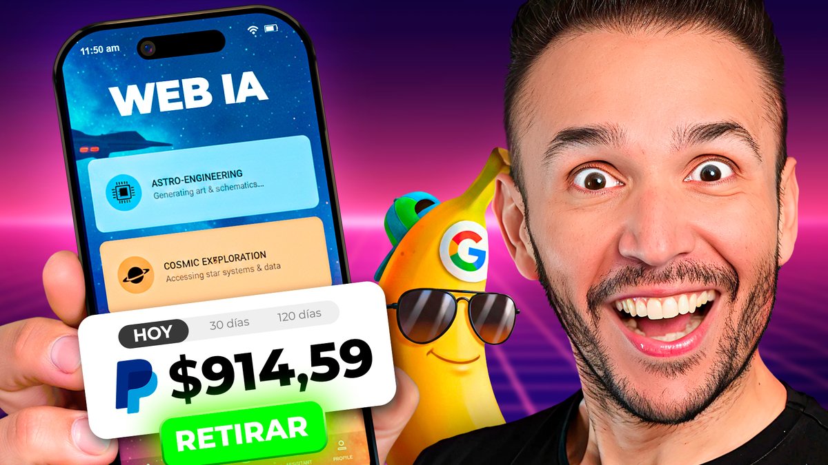 soygeekguy's tweet image. ¿Es fácil ganar dinero con #IA? 🤔 ¿Realmente se puede generar ingresos pasivos? Descúbrelo en este video: youtube.com/watch?v=uUZHtd… donde te cuento sobre @Hostgator y su impacto en la creación de páginas web. #Hostgator #NanoBanana