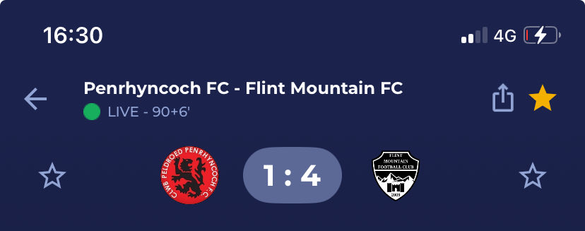 What a day what a few days it’s been for <a href="/Flint_Mountain/">Flint Mountain Football Club</a> we travel the country roads home knowing the power point worked a dream well in  <a href="/BrandonGroves1/">Brandon Groves</a> for watching the opposition and coming up with a plan for <a href="/LiamDickinson1/">Liam Dickinson</a> to give to the lads with black socks on 💪🏻⛰️⚽️⛰️😂