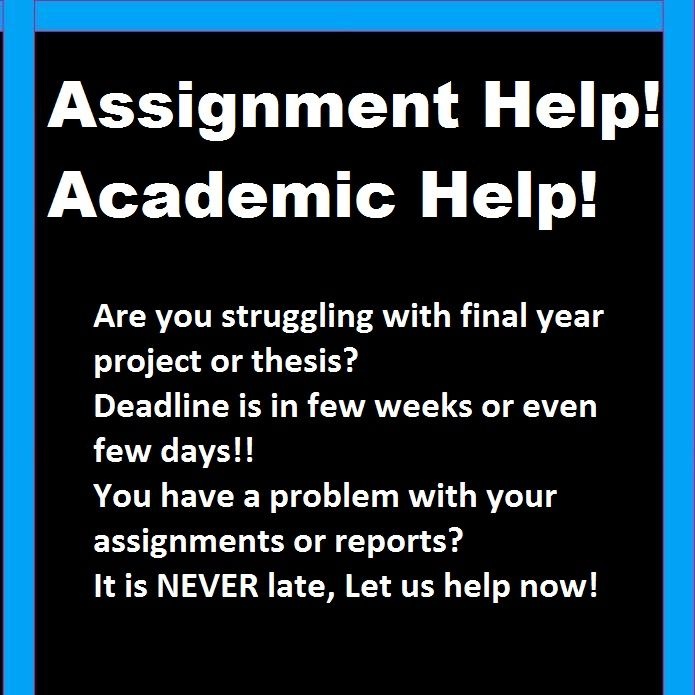 homeworkhelp899's tweet image. Hire An Expert To Help You With:
Online class
Math
Exam
Accounting
Finance
Economics
Psychology
English
History
Biology
Chemistry
Physics
Case study
Trigonometry
Calculus
Stats 
Homework
Economics
Dissertation
Lab report
Essay
WhatsApp +1 (985) 251-1522