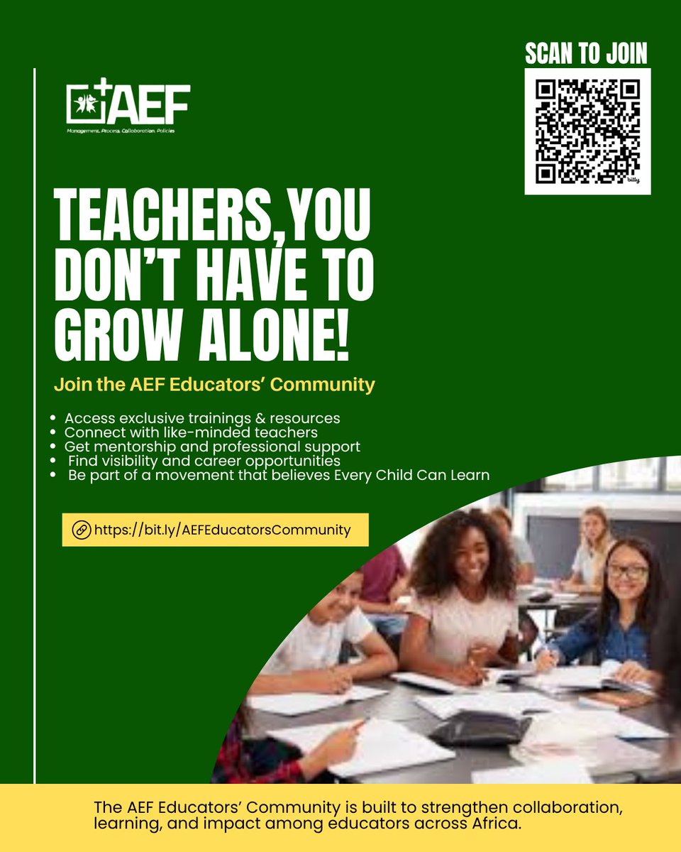 Click to the #AEFEducatorsComminity 

bit.ly/AEFEducatorsCo…