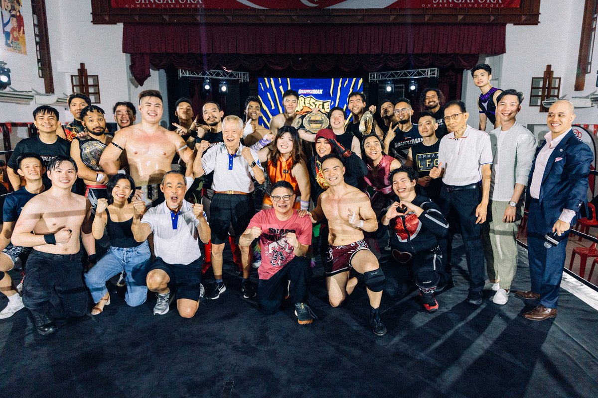 Grapplemax Pro Wrestling Singapore tweet media