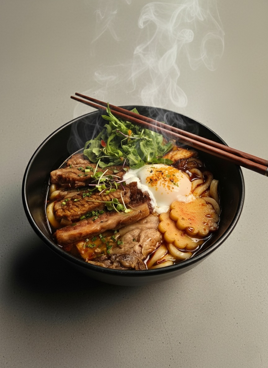Udon. Brisket. Mala. The trifecta of a perfect cold-weather slurp day. Don't talk to me until the bowl is empty. 🤤
#MalaUdon #BraisedBrisket #ColdWeatherFood #SlurpDay #UdonNoodles #SpicyNoodles #SoupSeason