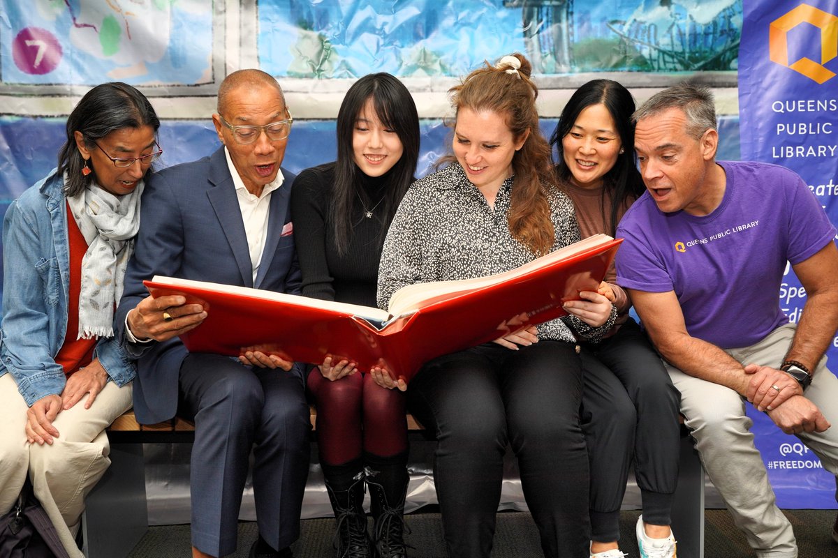 QPLNYC's tweet image. We know you love the unique look of our new #FreedomToRead Special Edition Library Card, and if you find the Freedom to Read Card backdrop at these participating QPL locations, we hope you will have some fun and Recreate the Card! 
queenslibrary.org/spotlight/free…