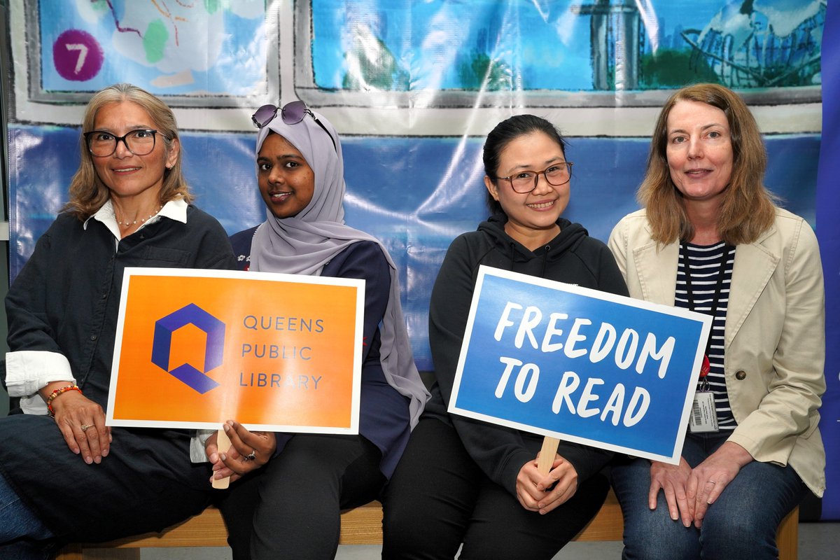 QPLNYC's tweet image. We know you love the unique look of our new #FreedomToRead Special Edition Library Card, and if you find the Freedom to Read Card backdrop at these participating QPL locations, we hope you will have some fun and Recreate the Card! 
queenslibrary.org/spotlight/free…
