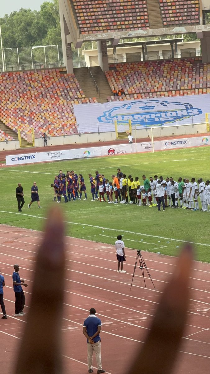 Barca Legends  1
 African Legends 0