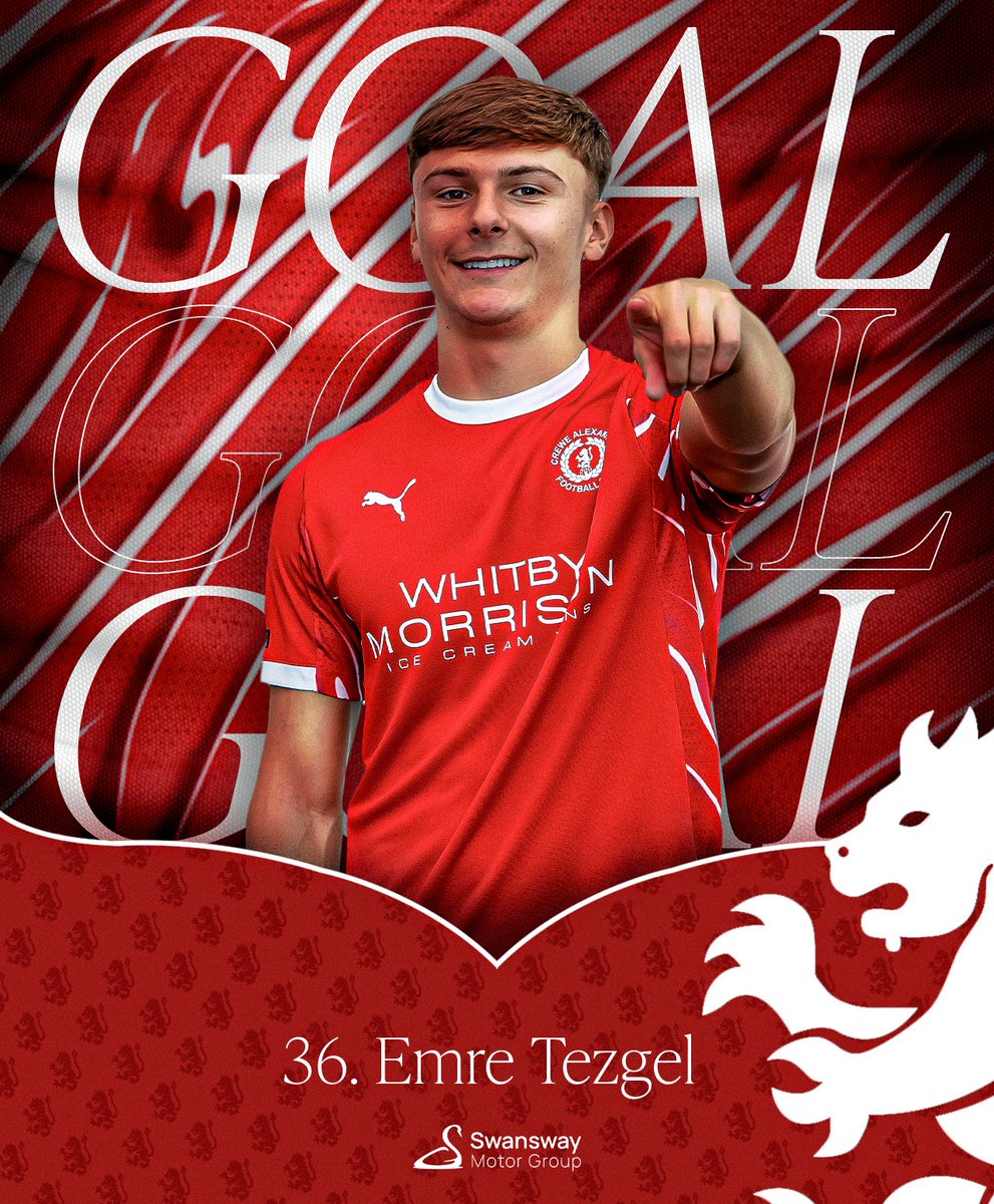 IT'S A HAT-TRICK FOR EMRE!! ⚽️

🚂3-2🐟 #CreweAlex