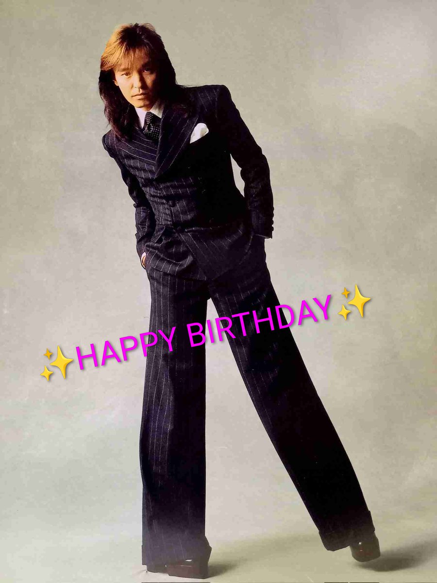 E_003's tweet photo. 日付変わってしまって🙏💦

お誕生日おめでとうございます♡
ずっと大好き❤

もうすぐ福岡✨
楽しみに待ってます♡

#宇都宮隆誕生祭2025
#宇都宮隆
#TMNETWORK
#永遠の推し https://t.co/kEz9XbtuzP