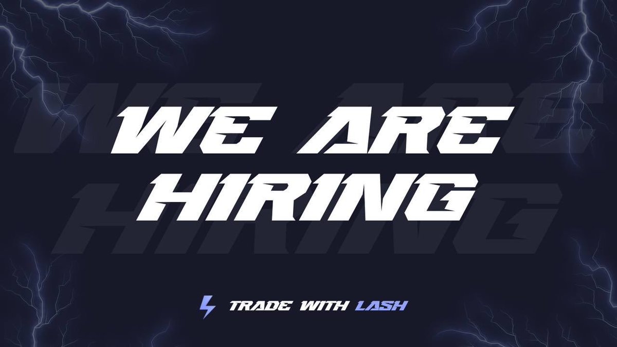 LeadsTechX's tweet image. We’re hiring! 
Looking for people who can do the following roles:

- Handle Partnerships 
- Outreach 
- Affiliates who can rock the Lash badge