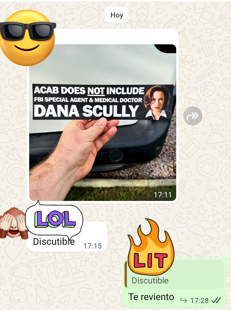 Puede que no hagamos la podcastcion pero el grupo sigue teniendo debates de altura.