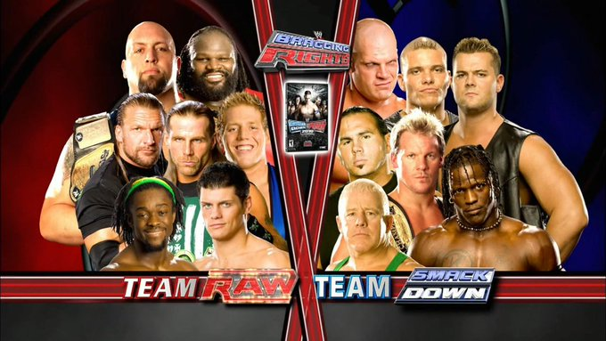 wrestle_hist's tweet photo. 10/25/2009  

Team SmackDown defeated Team RAW at Bragging Rights from the Mellon Arena in Pittsburgh, Pennsylvania.  

#WWE #BraggingRights #TeamSmackDown #ChrisJericho #DavidHartSmith #Kane #TysonKidd #MattHardy #Finlay #RTruth #TeamRAW #TripleH #ShawnMichaels #BigShow https://t.co/aTl7HtGH0e