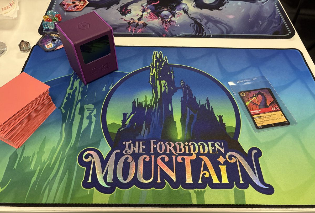 <a href="/runDisney/">runDisney</a> may stop me from playing in Milwaukee but it can’t stop me from <a href="/DisneyLorcana/">Disney Lorcana</a> set champs! 
<a href="/TFM_Lorcana/">The Forbidden Mountain</a> <a href="/HeavyPlayLLC/">HEAVY PLAY</a>