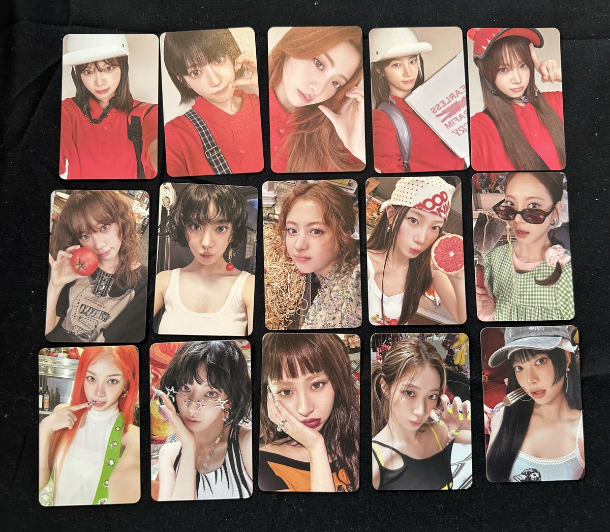 chaewanniee's tweet image. heres the pulls from yesterday