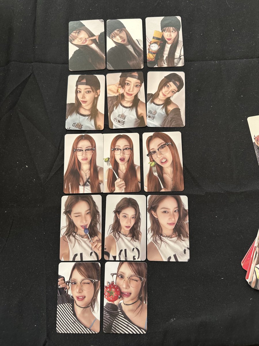 chaewanniee's tweet image. heres the pulls from yesterday