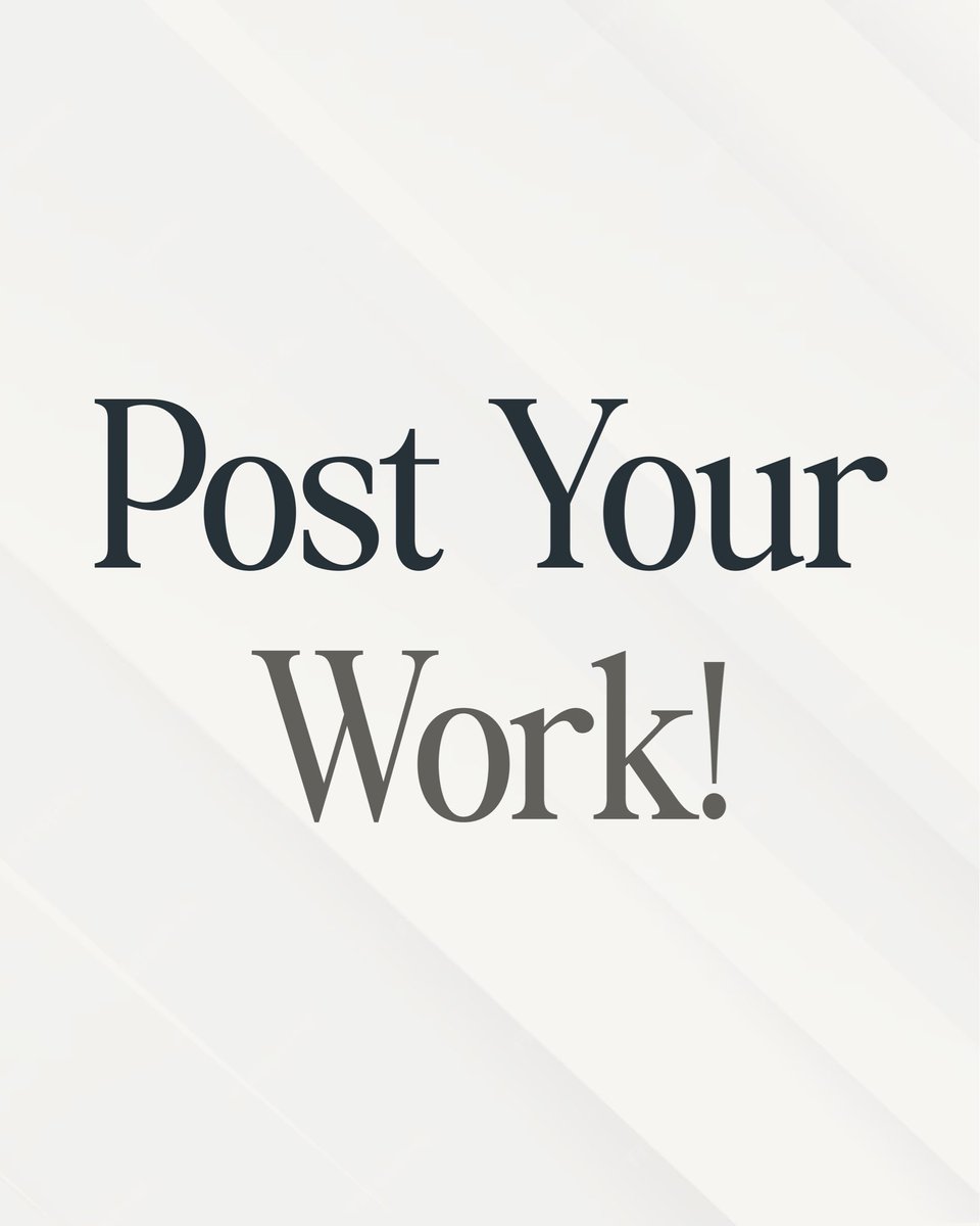 Abmankendrick's tweet image. Designers, it’s another beautiful Saturday weekend! Let expand your network
Post your work and connect with fellow designers