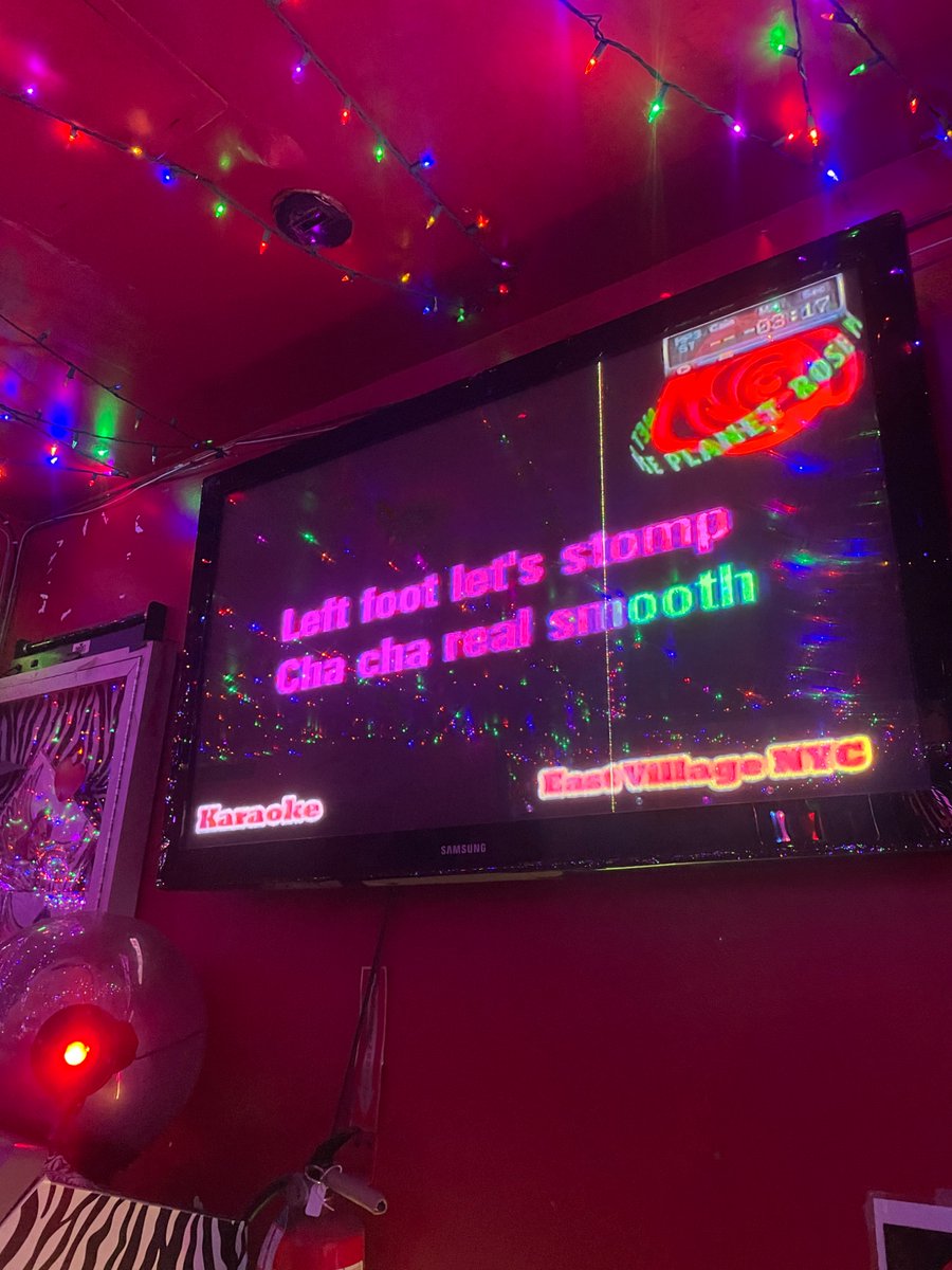 now why the hell is the cha cha slide available at karaoke