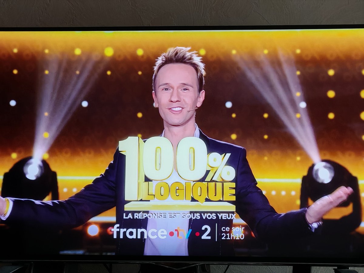 100%logique c'est ce soir sur France 2 avec <a href="/cyrilferaud/">Cyril Féraud</a>
Une nouvelle belle soirée qui s'annonce 😍