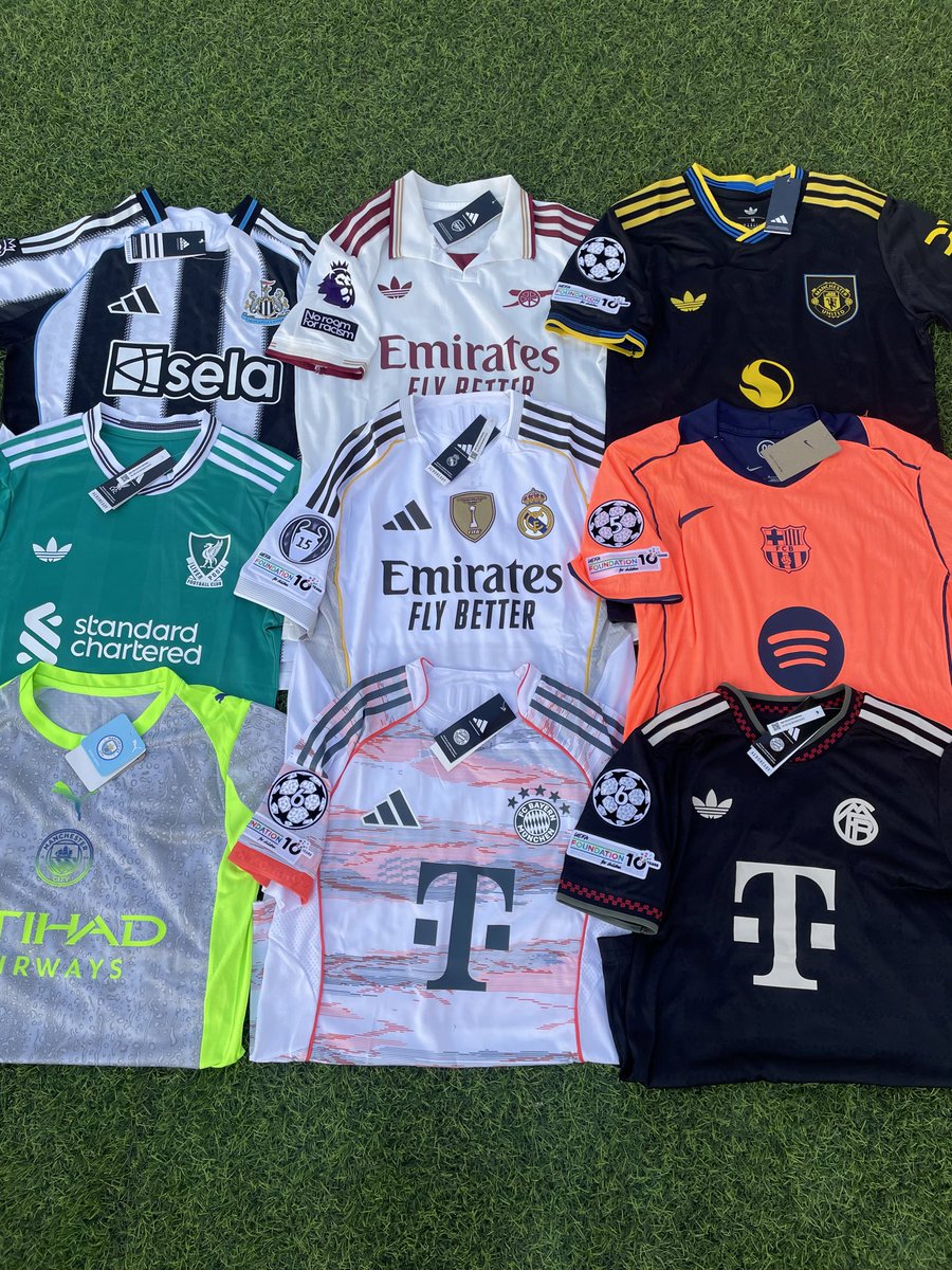 🚨🚨🚨
متوفر الان:

تشگيلة واسعه من 
أطقم الموسم الجديد 25/26.🤩❤️

( خـصـم 35% على جميع الأطقم )

-الـتـوصـيل خلال أسبوع أو أقل.
-متوفر خدمه طباعه الاسم والرقم.

للطلب:👇🏻
az-sport1.com

قسّط مشترياتك عبر تمارا.✅