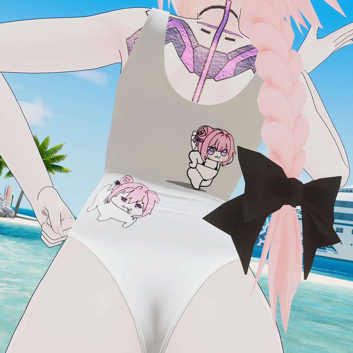 Pasen doros para rellenar el bikini xd