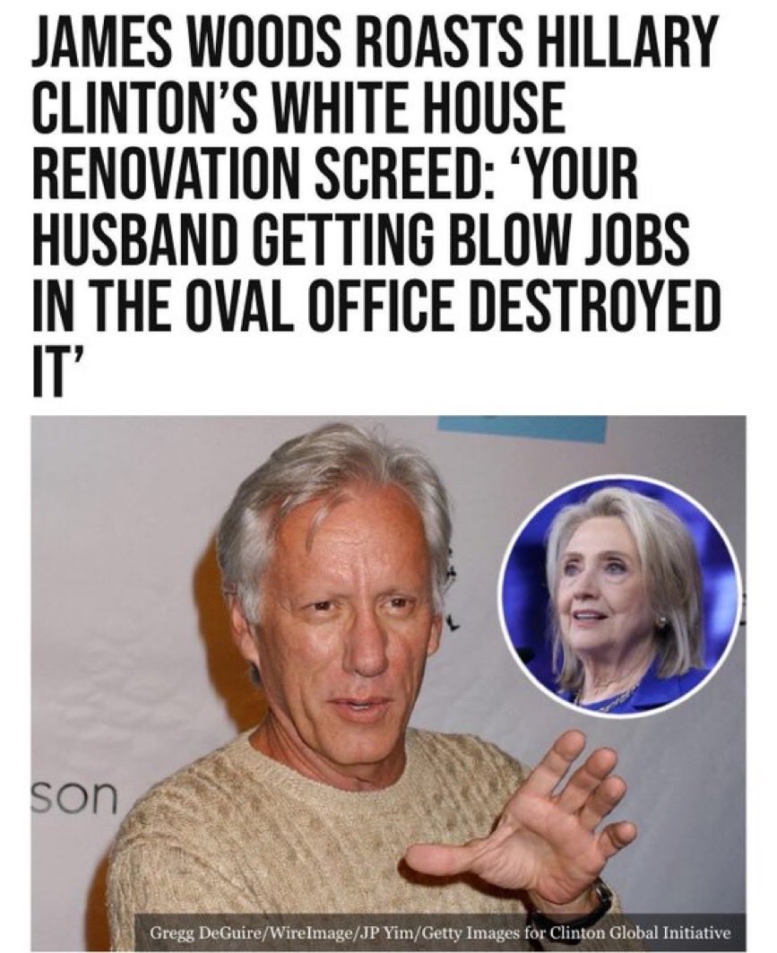 Gunther Eagleman™ (@gunthereagleman) on Twitter photo James Woods with the 🫳🏼 🎤 James Woods with the 🫳🏼 🎤