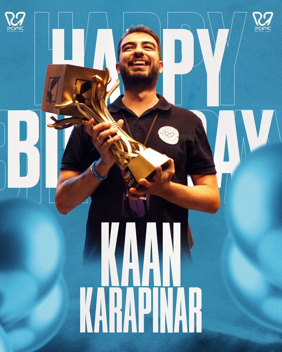 Bugün kulüp kurucumuz ve başkanımız Kaan Karapınar'ın doğum günü! 🎊

İyi ki doğdun başkan, iyi ki varsın! 💞

Sağlıklı, mutlu ve PCIFIC'in daim olduğu nice yıllara! 🫡

#HappyBirthday