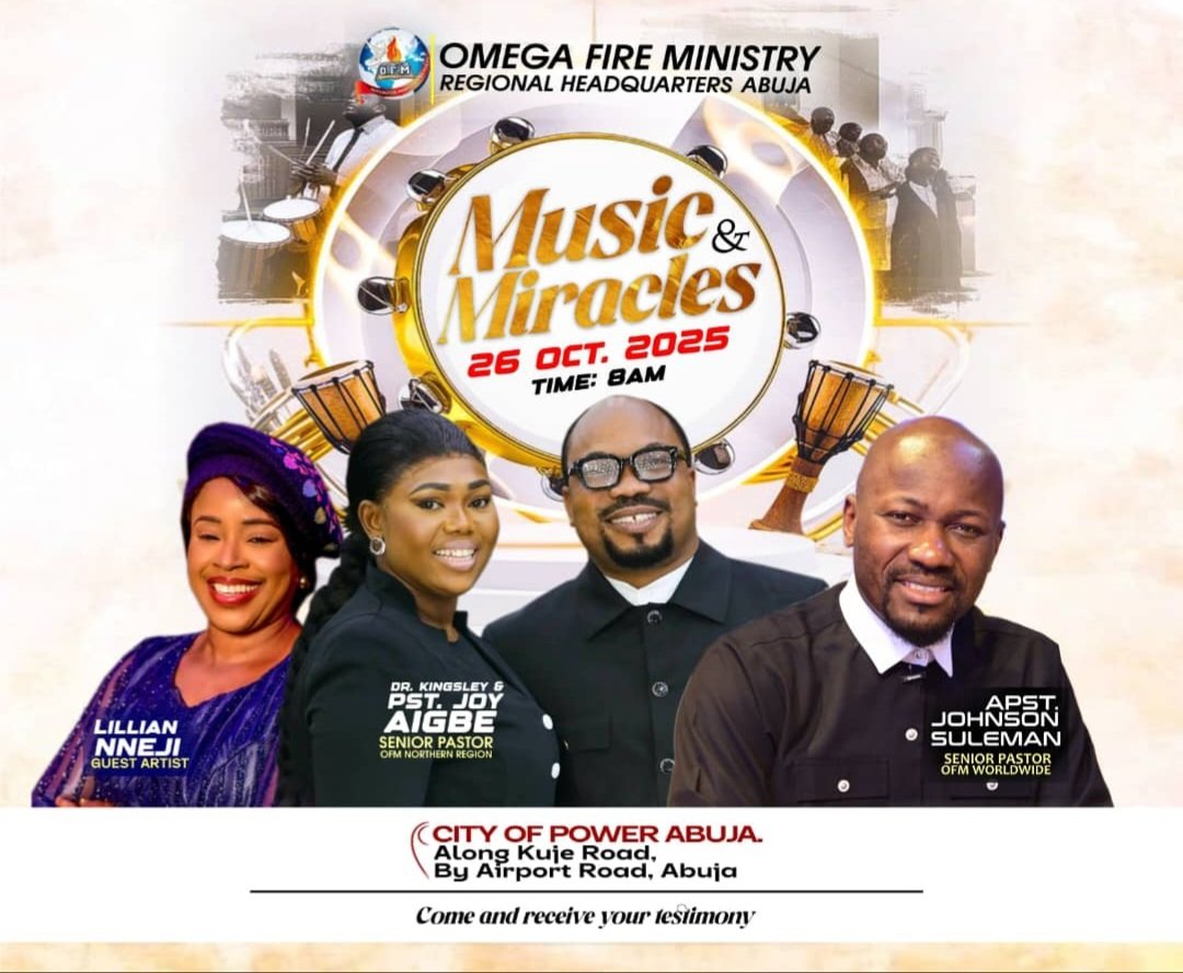 Eghexs76's tweet photo. Music &amp; Miracles a combination that brings HIS presence. Join God's Generals @RevKAigbe &amp; Pst. Joy Aigbe for this encounter.

Lillian Nneji will also be a blessing! https://t.co/AT6I5pBRK3