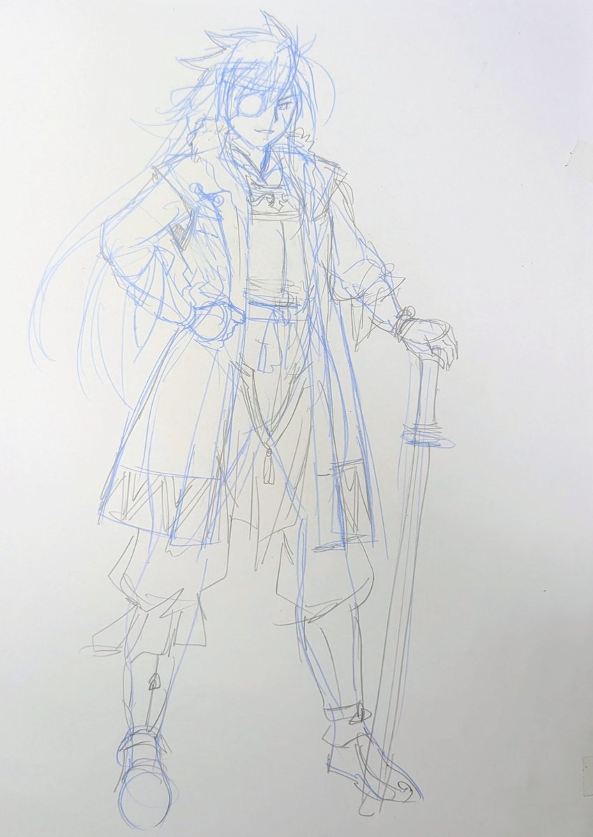 商業アクスタラフの中で唯一の女性キャラ・独眼竜正宗。さすがに甲冑のデザインは忘れてて単行本見直したよ。 