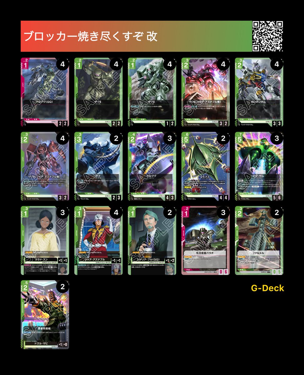 ギアクロニクル　GZ環境　デッキ　高レート ヴァンガード】2024年10月12日、ギアクロニクルの優勝デッキ