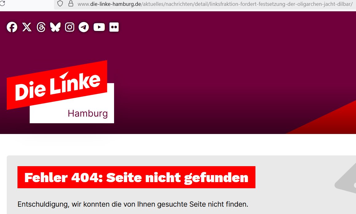 Der Löschung dieses in Teilen rechtswidrigen Beitrags ging eine Abmahnung von uns voraus.