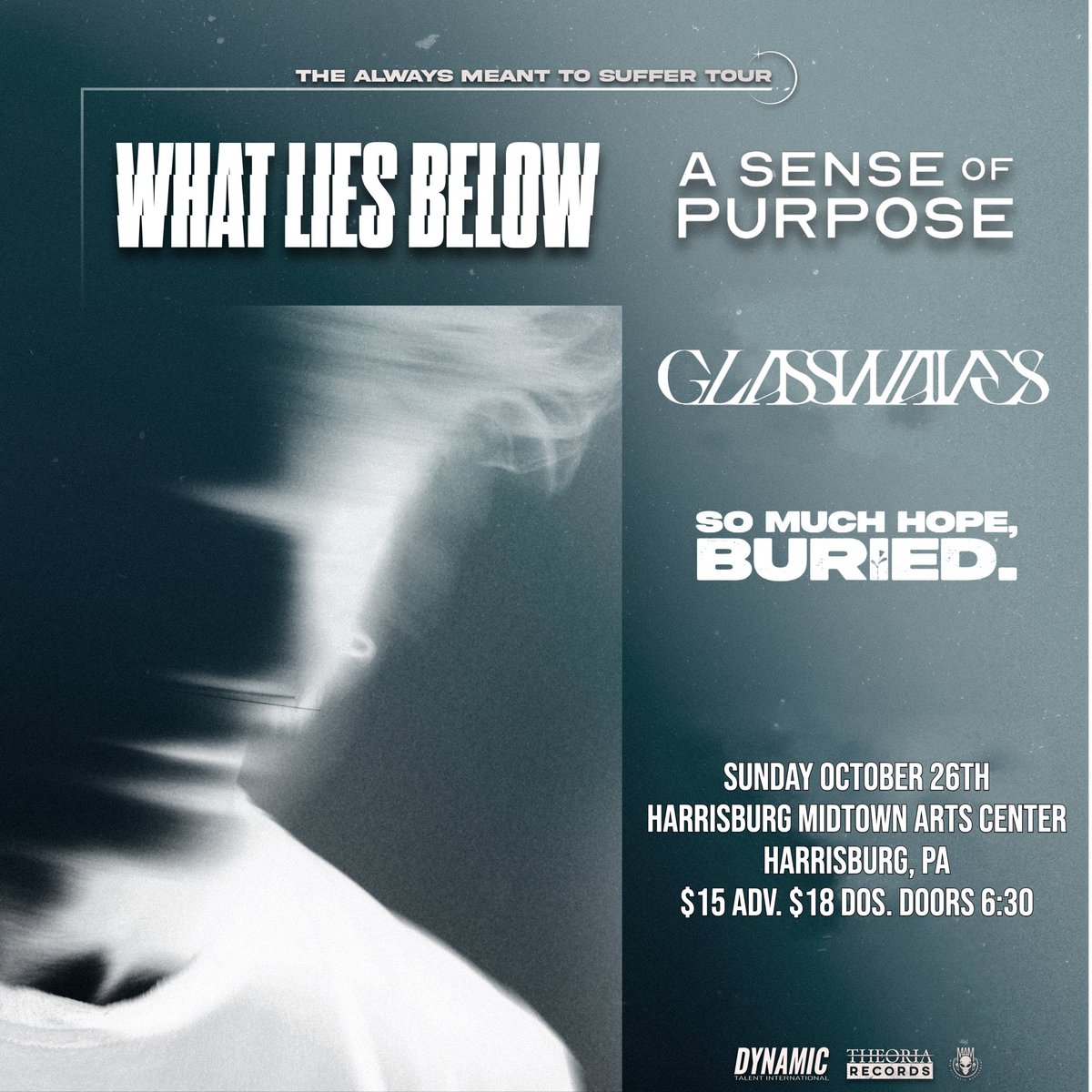 ≡ HARRISBURG, PA

There has been a venue change for our final tour date. All tickets purchased will be honored for this show.

Let’s end this right. We’ll see you soon🖤

REMAINING TOUR DATE:

10.26 - HARRISBURG, PA @ MIDTOWN ARTS CENTER (NEW VENUE!)

Captures by @ honeybea.roll