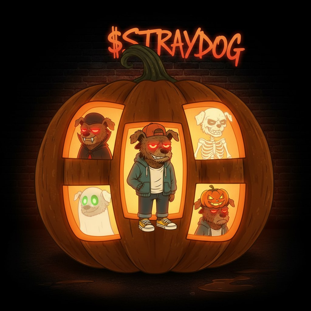 StrayDog (@straydogcoin) on Twitter photo <a href="/okx/">OKX</a> I don't just carve pumpkins, I etch legends into them 🎃🔥 $StrayDog <a href="/okx/">OKX</a> I don't just carve pumpkins, I etch legends into them 🎃🔥 $StrayDog