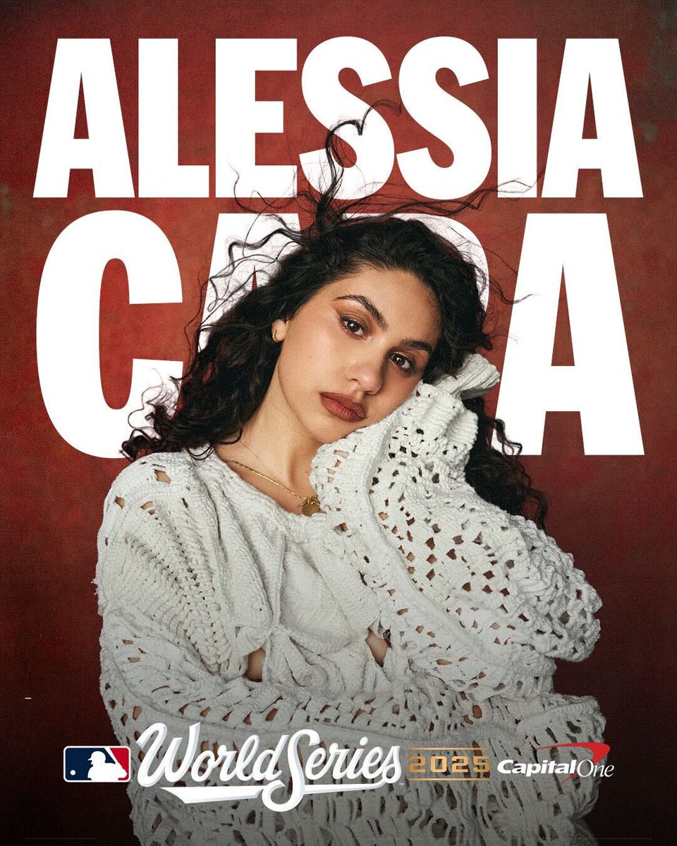 Canada native Alessia Cara will perform the Canadian national anthem before #WorldSeries Game 2 tonight in Toronto 🇨🇦