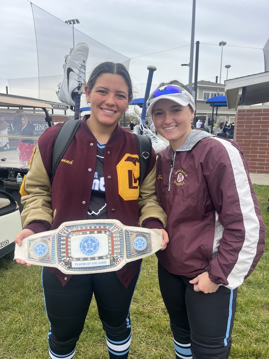 Shout out to <a href="/2026_hannahf2/">Hannah Florian</a> for holding down the circle and having a 2 out RBI, earning Player of the Game! <a href="/caraline24rice/">Caraline Rice</a> earned the Attitude &amp; Effort chain for a 2 out, 2 run double.