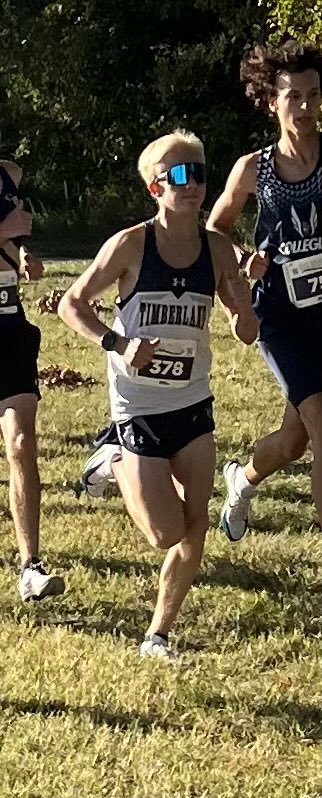 Top finishers at Big River Include:
4th place 🏅Westin Hess
12th place 🏅Bella Schneider 
#timberlanddistance25